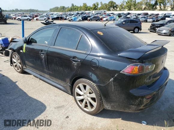 2013 Mitsubishi Lancer GT with VIN JA32U8FW6DU005479, listed as a Copart auction lot 69062344 with 126,217 mi miles and Salvage Title. Bid and sale history available at carsss.com. Image 2.