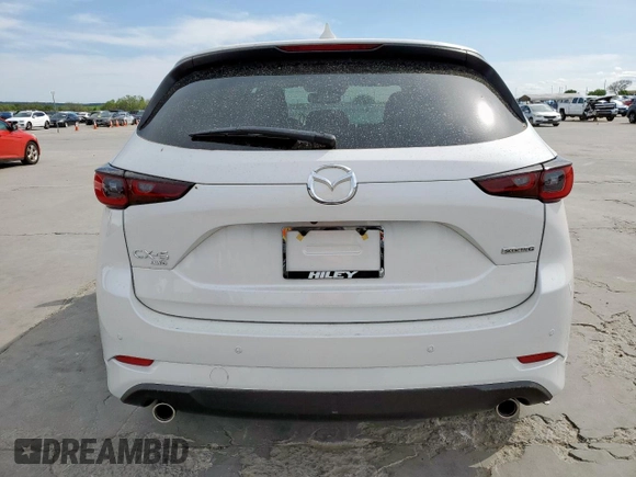 2025 Mazda CX-5 2.5 S Premium Plus Package with VIN JM3KFBEM6S0544933, listed as a Copart auction lot 50345565 with 506 mi miles and Salvage Title. Bid and sale history available at carsss.com. Image 6.