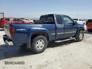 2004 GMC Canyon SLE Z71 with VIN 1GTDS196248166987, listed as a Copart auction lot 49807435 with 166,408 mi miles and Salvage Title. Bid and sale history available at carsss.com. Image 3.