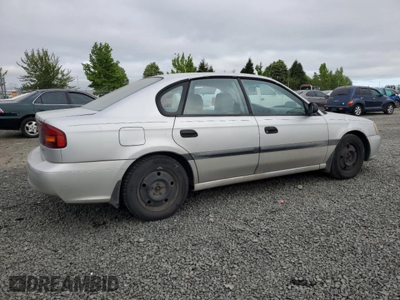 2002 Subaru Legacy L with VIN 4S3BE635727213302, listed as a Copart auction lot 58575235 with 243,886 mi miles and Salvage title. Bid and sale history available at DreamBid. Image 3.
