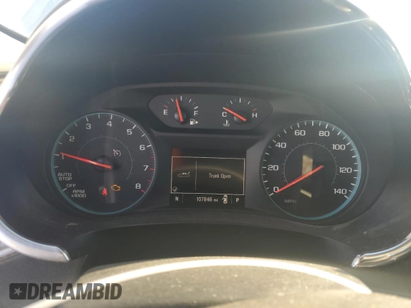 2019 Chevrolet Malibu LT with VIN 1G1ZD5ST4KF104810, listed as a Copart auction lot 45948695 with 107,846 mi miles and Salvage Title. Bid and sale history available at DreamBid. Image 9.