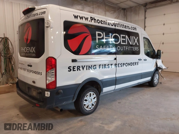 2020 Ford Transit Cargo with VIN 1FTBR1C82LKA59095, listed as a IAAI auction lot 40014706 with 116,057 mi miles and . Bid and sale history available at DreamBid. Image 4.
