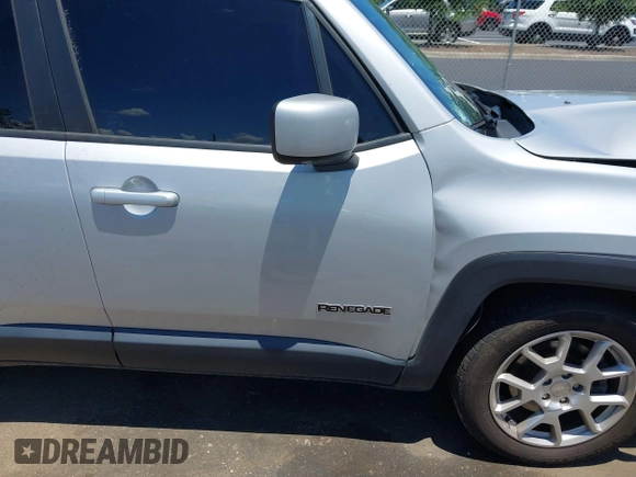 2020 Jeep Renegade Latitude with VIN ZACNJABB8LPL63973, listed as a IAAI auction lot 42552558 with 104,089 mi miles and . Bid and sale history available at DreamBid. Image 18.