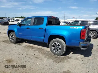 2022 Chevrolet Colorado 2WD Z71 with VIN 1GCGSDEN5N1300915, listed as a Copart auction lot 62213675 with 26,239 mi miles and Salvage title. Bid and sale history available at DreamBid. Image 2.