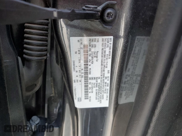 2018 Ford Focus SE with VIN 1FADP3F26JL272212, listed as a Copart auction lot 56644725 with 96,436 mi miles and Salvage title. Bid and sale history available at DreamBid. Image 12.