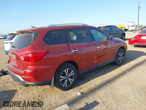 2017 Nissan Pathfinder SL z VIN 5N1DR2MN7HC675486, wystawiony jako IAAI lot #41944206 z przebiegiem 150 154 mil mil oraz . Historia ofert i sprzedaży dostępna na DreamBid. Obrazek 4.