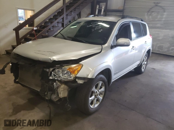 2012 Toyota RAV4 with VIN JTMXF4DV0C5043917, listed as a Copart auction lot 49664405 with 214,259 mi miles and Salvage title. Bid and sale history available at DreamBid. Image 1.
