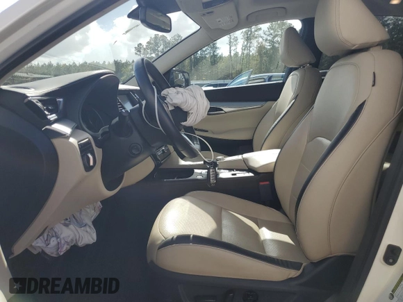 2021 Infiniti QX50 Essential with VIN 3PCAJ5CBXMF105793, listed as a Copart auction lot 79343664 with 47,913 mi miles and Salvage title. Bid and sale history available at DreamBid. Image 7.