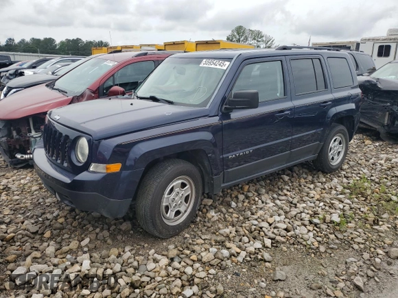 2016 Jeep Patriot Sport с VIN 1C4NJPBA1GD526738, выставлен на аукционе Copart как лот 55954245 с пробегом 94 478 миль миль и Списание • Salvage title. История ставок и продаж доступна на DreamBid. Изображение 1.