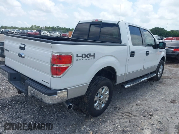 2013 Ford F-150 XL with VIN 1FTFW1EF8DFC39553, listed as a IAAI auction lot 42324628 with Not provided miles and . Bid and sale history available at DreamBid. Image 4.