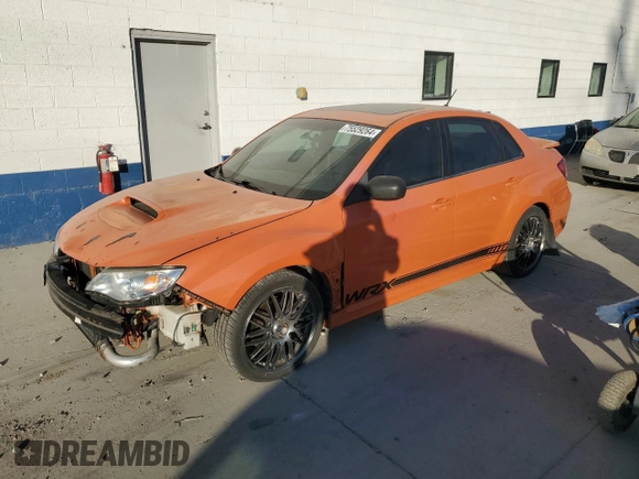 2013 Subaru Impreza Sedan WRX WRX with VIN JF1GV7F60DG021146, listed as a Copart auction lot 75529264 with 94,657 mi miles and Salvage Title. Bid and sale history available at carsss.com. Image 1.