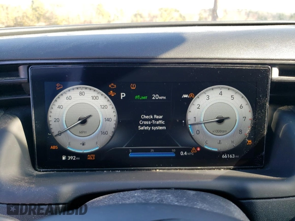 2022 Hyundai Tucson N Line with VIN KM8JF3AE7NU169233, listed as a Copart auction lot 45534845 with 66,163 mi miles and Salvage Title. Bid and sale history available at carsss.com. Image 9.