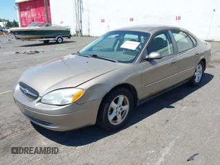 2002 Ford Taurus SE Standard with VIN 1FAFP53U62G142287, listed as a IAAI auction lot 42653173 with 58,388 mi miles and . Bid and sale history available at DreamBid. Image 2.