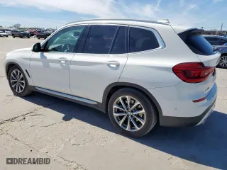 2019 BMW X3 xDrive30i with VIN 5UXTR9C59KLP84208, listed as a Copart auction lot 49523445 with 117,373 mi miles and Salvage Title. Bid and sale history available at carsss.com. Image 2.