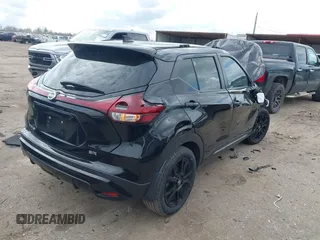 2021 Nissan Kicks SR with VIN 3N1CP5DV7ML520557, listed as a IAAI auction lot 41473489 with 35,634 mi miles. Bid and sale history available at carsss.com. Image 4.