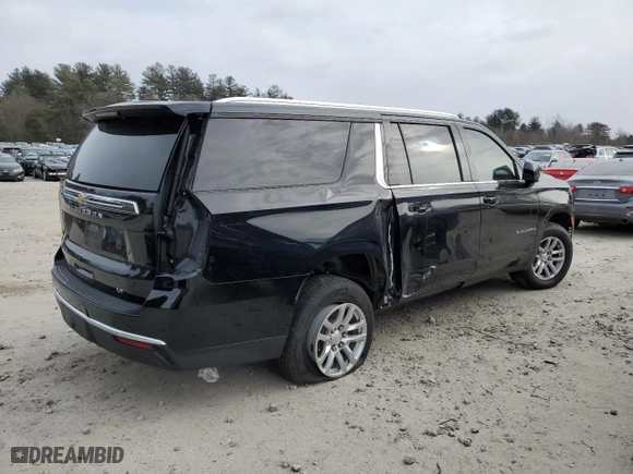 2021 Chevrolet Suburban LT with VIN 1GNSKCKD0MR449692, listed as a Copart auction lot 41702215 with 177,664 mi miles and Non Repairable. Bid and sale history available at carsss.com. Image 3.
