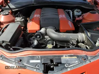 2010 Chevrolet Camaro 2SS with VIN 2G1FT1EW0A9121096, listed as a Copart auction lot 56967335 with 107,740 mi miles and Salvage title. Bid and sale history available at DreamBid. Image 11.