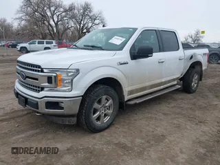 2019 Ford F-150 XL with VIN 1FTFW1E41KKF32648, listed as a IAAI auction lot 41685246 with 33,127 mi miles. Bid and sale history available at carsss.com. Image 18.