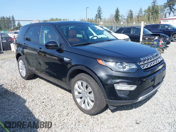 2016 Land Rover Discovery Sport HSE LUX with VIN SALCT2BG2GH630066, listed as a IAAI auction lot 42107822 with 87,728 mi miles. Bid and sale history available at carsss.com. Image 1.