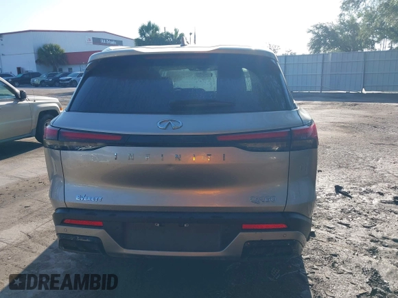 2024 Infiniti QX60 Luxe с VIN 5N1DL1FR8RC355168, выставлен на аукционе IAAI как лот 42356642 с пробегом 3 175 миль миль и . История ставок и продаж доступна на DreamBid. Изображение 16.