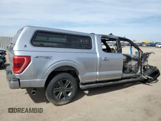 2022 Ford F-150 XL with VIN 1FTFW1E85NFA71423, listed as a Copart auction lot 48205975 with Not Provided miles and Salvage Title. Bid and sale history available at carsss.com. Image 3.