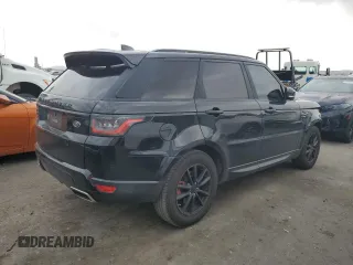2018 Land Rover Range Rover Sport SE with VIN SALWG2RK6JA697037, listed as a Copart auction lot 59331374 with 85,124 mi miles and Salvage Title. Bid and sale history available at DreamBid. Image 3.