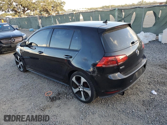 2015 Volkswagen GTI SE with VIN 3VW4T7AU1FM096646, listed as a Copart auction lot 83675134 with 79,900 mi miles and Salvage Title. Bid and sale history available at DreamBid. Image 2.