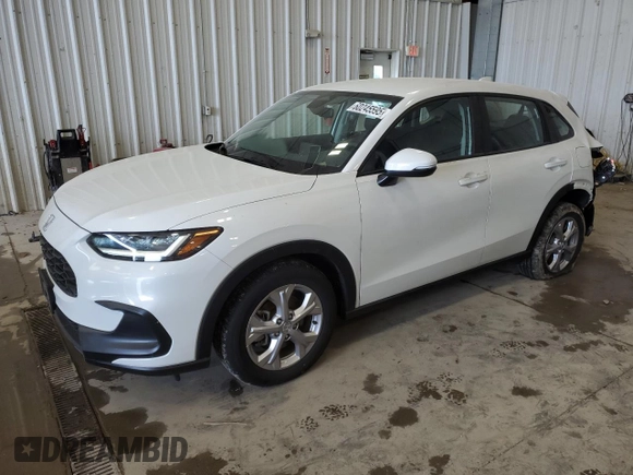 2024 Honda HR-V LX with VIN 3CZRZ2H37RM761118, listed as a Copart auction lot 60245595 with 17,427 mi miles and Salvage title. Bid and sale history available at DreamBid. Image 1.