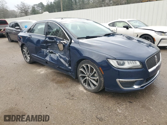 2018 Lincoln MKZ Reserve with VIN 3LN6L5E95JR607529, listed as a Copart auction lot 45137905 with 93,195 mi miles and Salvage Title. Bid and sale history available at DreamBid. Image 4.