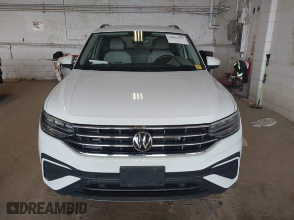 2023 Volkswagen Tiguan S with VIN 3VVRB7AX9PM036722, listed as a IAAI auction lot 41963395 with 48,168 mi miles and . Bid and sale history available at DreamBid. Image 12.