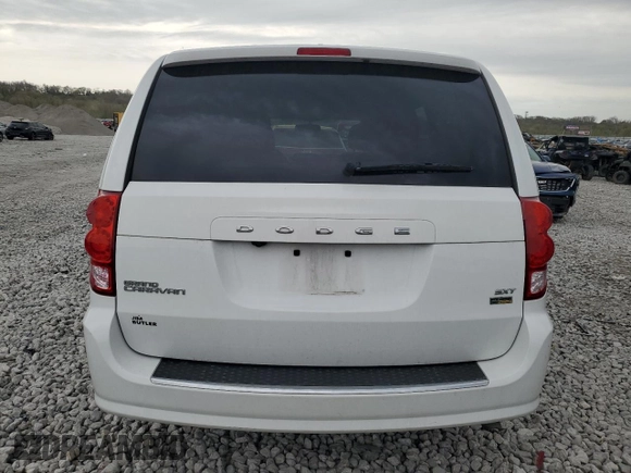 2017 Dodge Grand Caravan SXT with VIN 2C4RDGCG8HR711248, listed as a Copart auction lot 51546775 with 93,510 mi miles and Salvage Title. Bid and sale history available at DreamBid. Image 6.