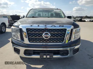 2017 Nissan Titan S with VIN 1N6AA1EJ4HN571219, listed as a Copart auction lot 43154215 with 63,876 mi miles and Salvage Title. Bid and sale history available at carsss.com. Image 5.