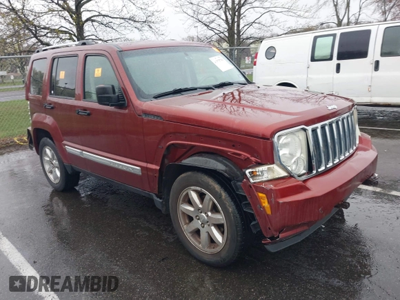 2008 Jeep Liberty Limited with VIN 1J8GN58K48W168244, listed as a IAAI auction lot 41975790 with 121,139 mi miles and . Bid and sale history available at DreamBid. Image 1.