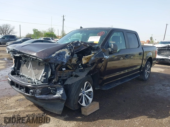 2020 Ford F-150 XL with VIN 1FTEW1CP3LKF02299, listed as a IAAI auction lot 41696842 with 29,964 mi miles. Bid and sale history available at carsss.com. Image 6.