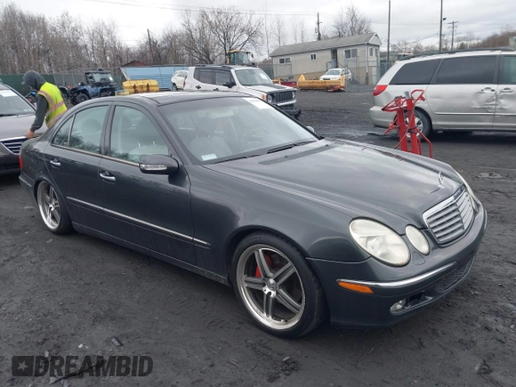 2003 Mercedes-Benz E 500 with VIN WDBUF70J73A189907, listed as a IAAI auction lot 41824651 with 126,466 mi miles and . Bid and sale history available at DreamBid. Image 1.