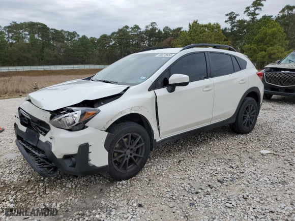 2022 Subaru Crosstrek Premium with VIN JF2GTAPC3N8249530, listed as a Copart auction lot 88675955 with 63,336 mi miles and Salvage Title. Bid and sale history available at carsss.com. Image 1.