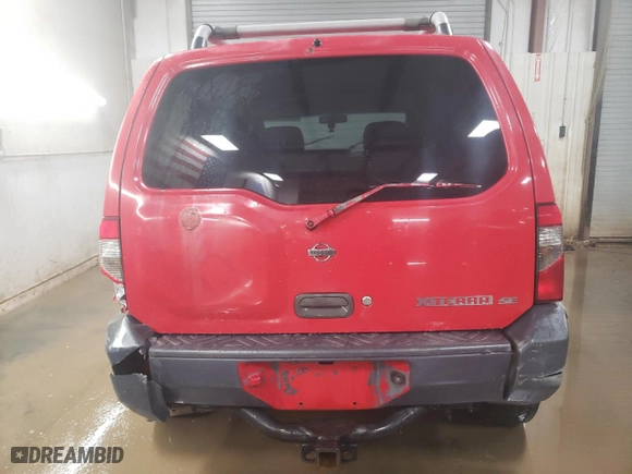 2000 Nissan Xterra XE with VIN 5N1ED28Y1YC571566, listed as a Copart auction lot 85912194 with 165,064 mi miles and Salvage Title. Bid and sale history available at carsss.com. Image 6.