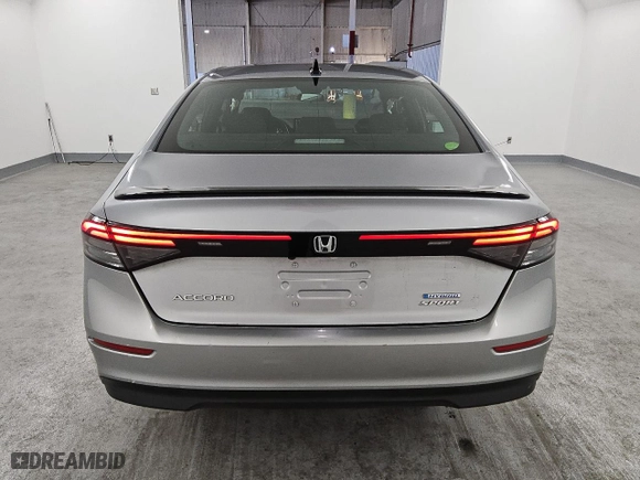 2023 Honda Accord Hybrid Sport with VIN 1HGCY2F56PA029786, listed as a Copart auction lot 48214875 with 66,521 mi miles and Salvage Title. Bid and sale history available at carsss.com. Image 6.
