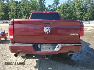 2018 Ram 1500 Express with VIN 3C6JR7AT1JG138372, listed as a Copart auction lot 61088315 with 197,323 mi miles and Salvage title. Bid and sale history available at DreamBid. Image 6.
