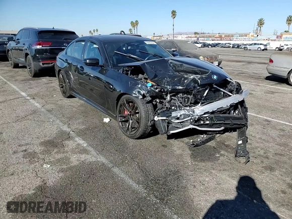 2022 BMW 3 Series M340i with VIN 3MW5U7J04N8C55794, listed as a Copart auction lot 80082294 with 0 mi miles and Salvage Title. Bid and sale history available at carsss.com. Image 11.