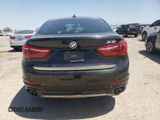 2017 BMW X6 xDrive35i with VIN 5UXKU2C36H0X46915, listed as a Copart auction lot 58133953 with 92,033 mi miles. Bid and sale history available at carsss.com. Image 6.