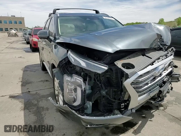 2020 Hyundai Palisade Limited with VIN KM8R5DHE2LU150667, listed as a Copart auction lot 56534995 with 108,441 mi miles and Salvage title. Bid and sale history available at DreamBid. Image 14.