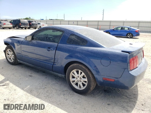 2008 Ford Mustang Deluxe with VIN 1ZVHT80N285191064, listed as a Copart auction lot 57862245 with 208,768 mi miles and Salvage title. Bid and sale history available at DreamBid. Image 2.