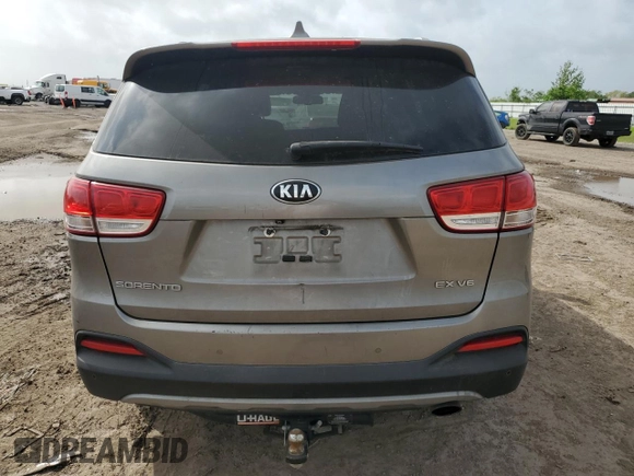 2017 Kia Sorento EX V6 with VIN 5XYPH4A55HG319344, listed as a Copart auction lot 51506115 with 102,173 mi miles and Salvage Title. Bid and sale history available at carsss.com. Image 6.