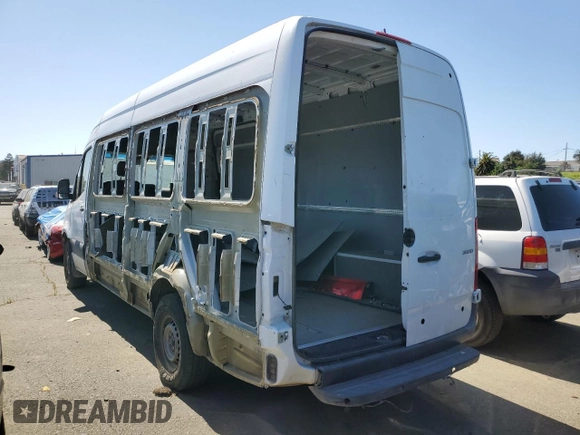 2020 Mercedes-Benz Sprinter Cargo with VIN W1W4ECHY6LT029878, listed as a Copart auction lot 46872134 with 101,066 mi miles and . Bid and sale history available at carsss.com. Image 2.
