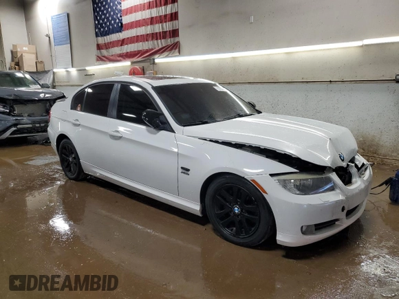 2011 BMW 3 Series 328i xDrive with VIN WBAPK5C58BF123443, listed as a Copart auction lot 50532775 with 125,236 mi miles and Salvage Title. Bid and sale history available at carsss.com. Image 4.