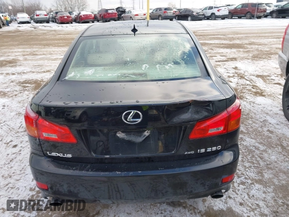 2008 Lexus IS 250 z VIN JTHCK262485025024, wystawiony jako IAAI lot #41000973 z przebiegiem 310 503 mil mil oraz . Historia ofert i sprzedaży dostępna na DreamBid. Obrazek 6.