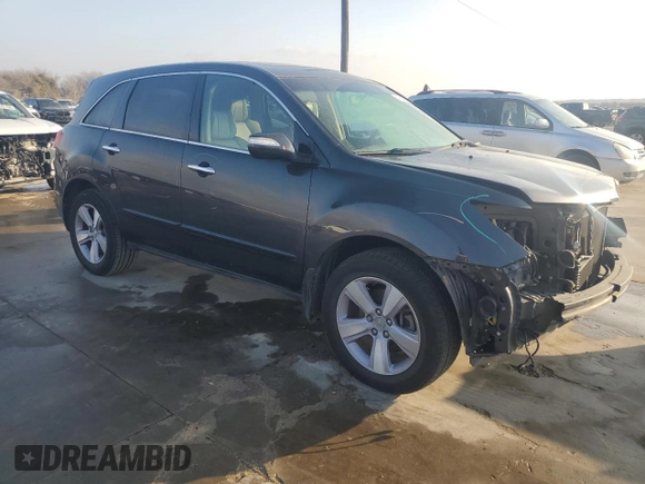 2013 Acura MDX Tech Pkg with VIN 2HNYD2H35DH524404, listed as a Copart auction lot 44238415 with 77,117 mi miles and Salvage Title. Bid and sale history available at carsss.com. Image 4.