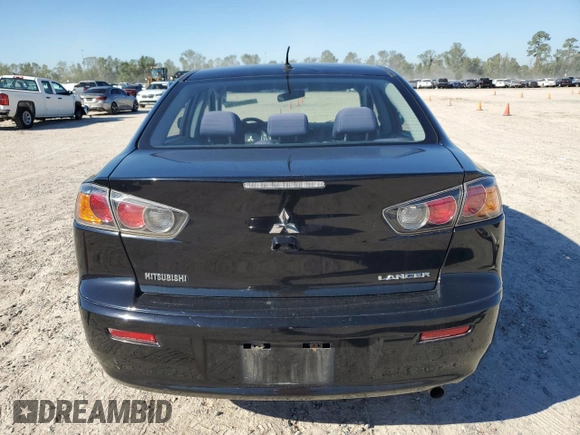 2017 Mitsubishi Lancer ES with VIN JA32U2FU7HU006058, listed as a Copart auction lot 80540794 with 140,399 mi miles and Salvage Title. Bid and sale history available at DreamBid. Image 6.
