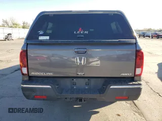 2019 Honda Ridgeline RTL-T with VIN 5FPYK3F67KB027637, listed as a Copart auction lot 53324325 with 70,801 mi miles and Salvage title. Bid and sale history available at DreamBid. Image 6.